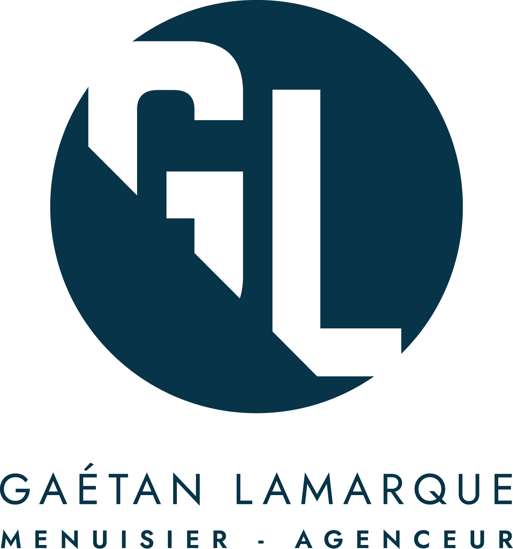 Logo Gaétan Lamarque Artisan menuisier agenceur en Dordogne-Expertise et savoir-faire sur mesure